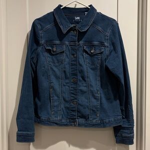 Riders by Lee Women's Dark Blue Jean Jacket